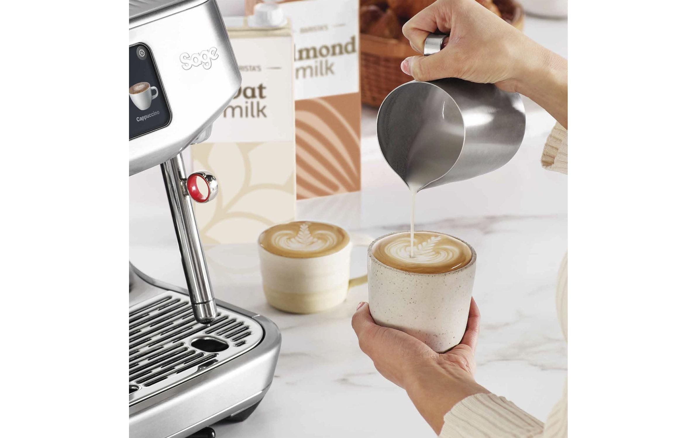 Sage Siebträgermaschine Oracle Jet SES985 Silber