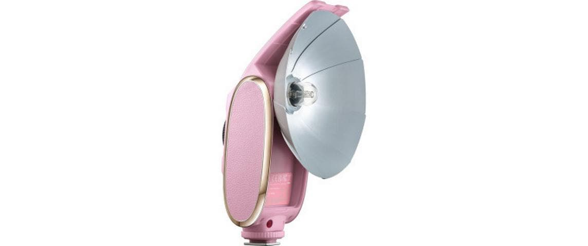 Godox Blitzgerät Lux Senior Retro Blitz Pink
