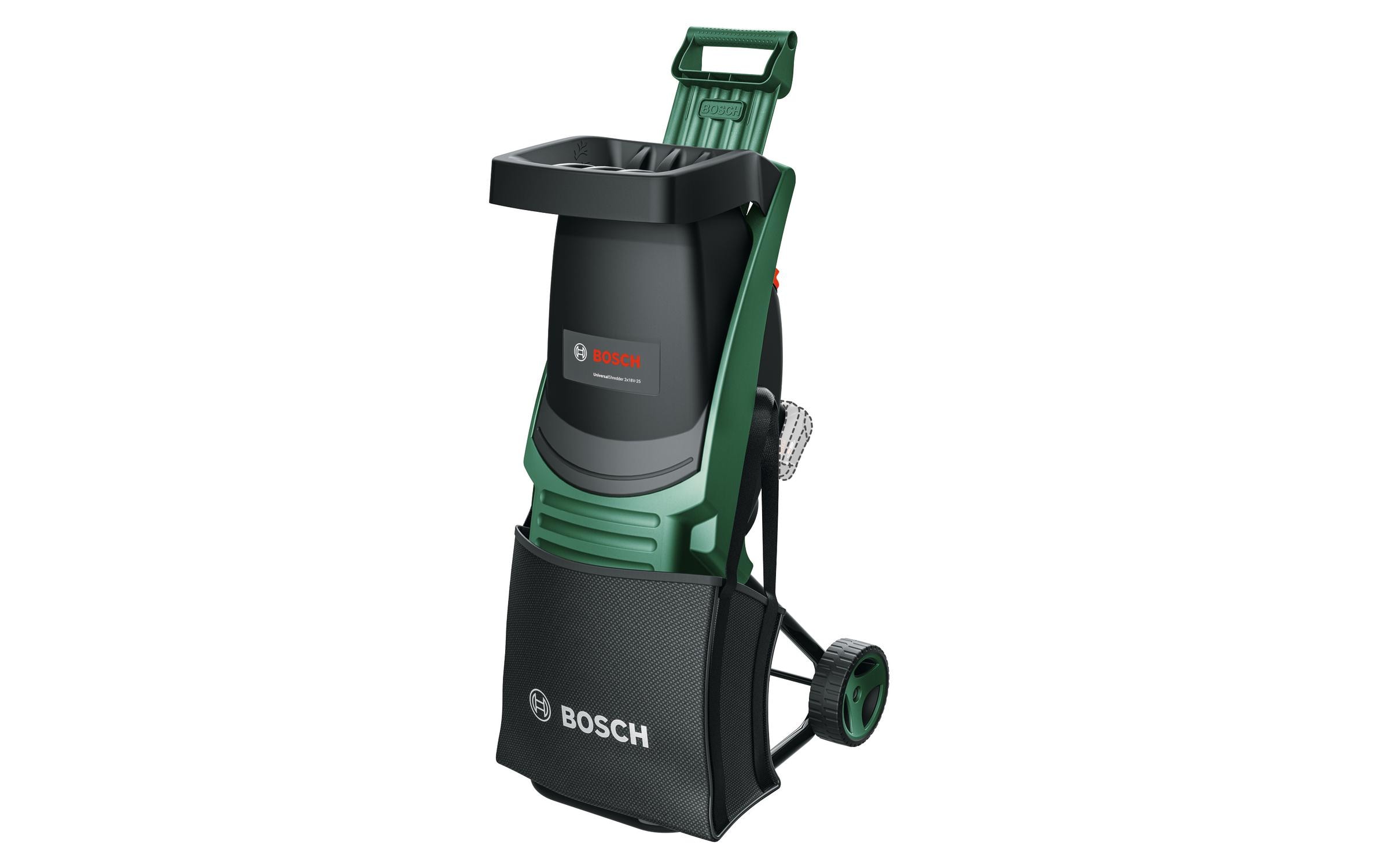 Bosch Häcksler UniversalShredder 2x18 V-25 25 mm 2x Akku