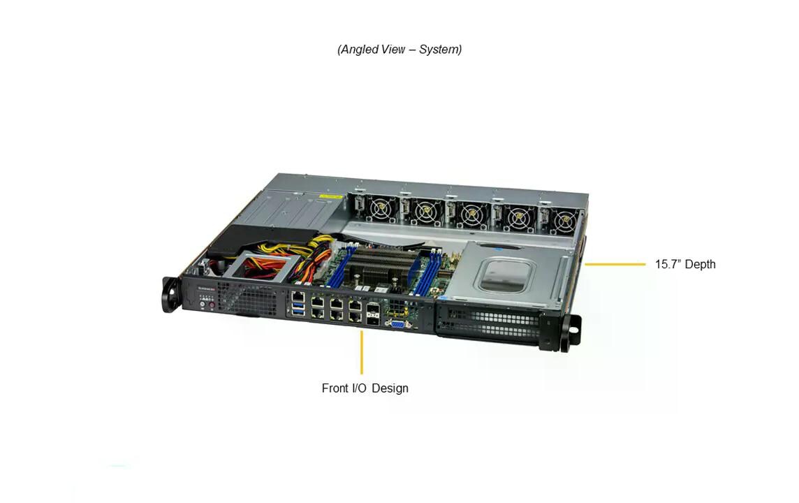 Supermicro Barebone IoT SuperServer SYS-110D-8C-FRAN8TP