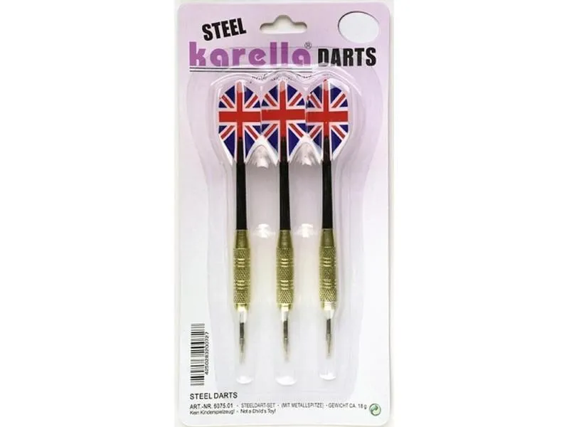 Karella Dartpfeile Steeldart Blister-Set Karella Dartpfeile Steeldart Blister-Set