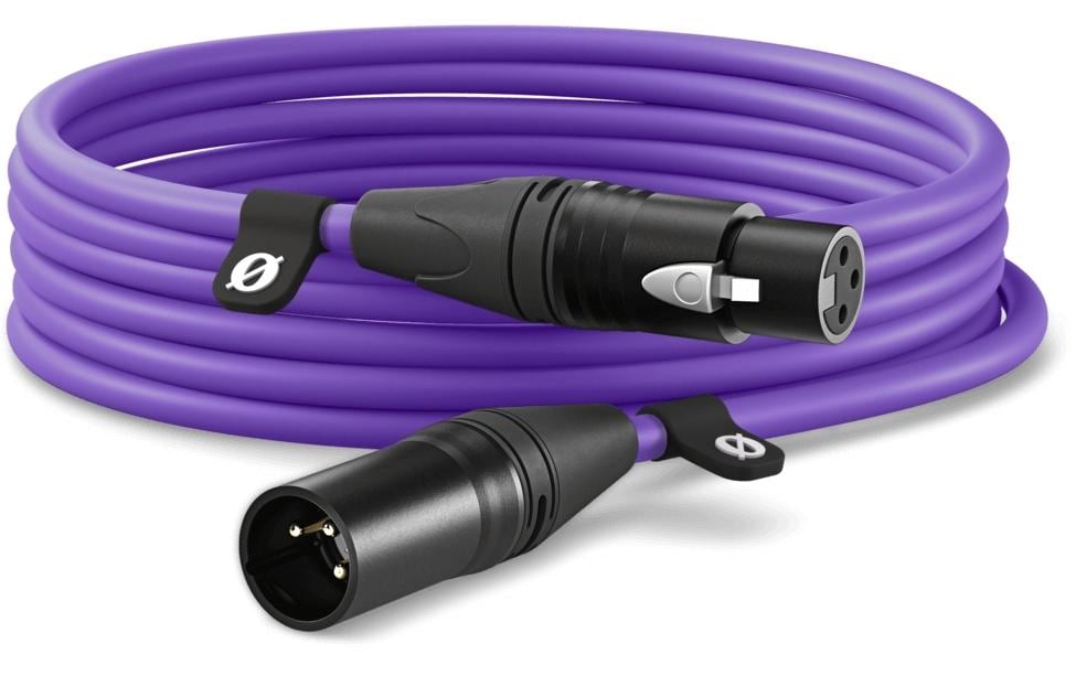 Rode XLR-Kabel XLRm-XLRf 6 m, Violett
