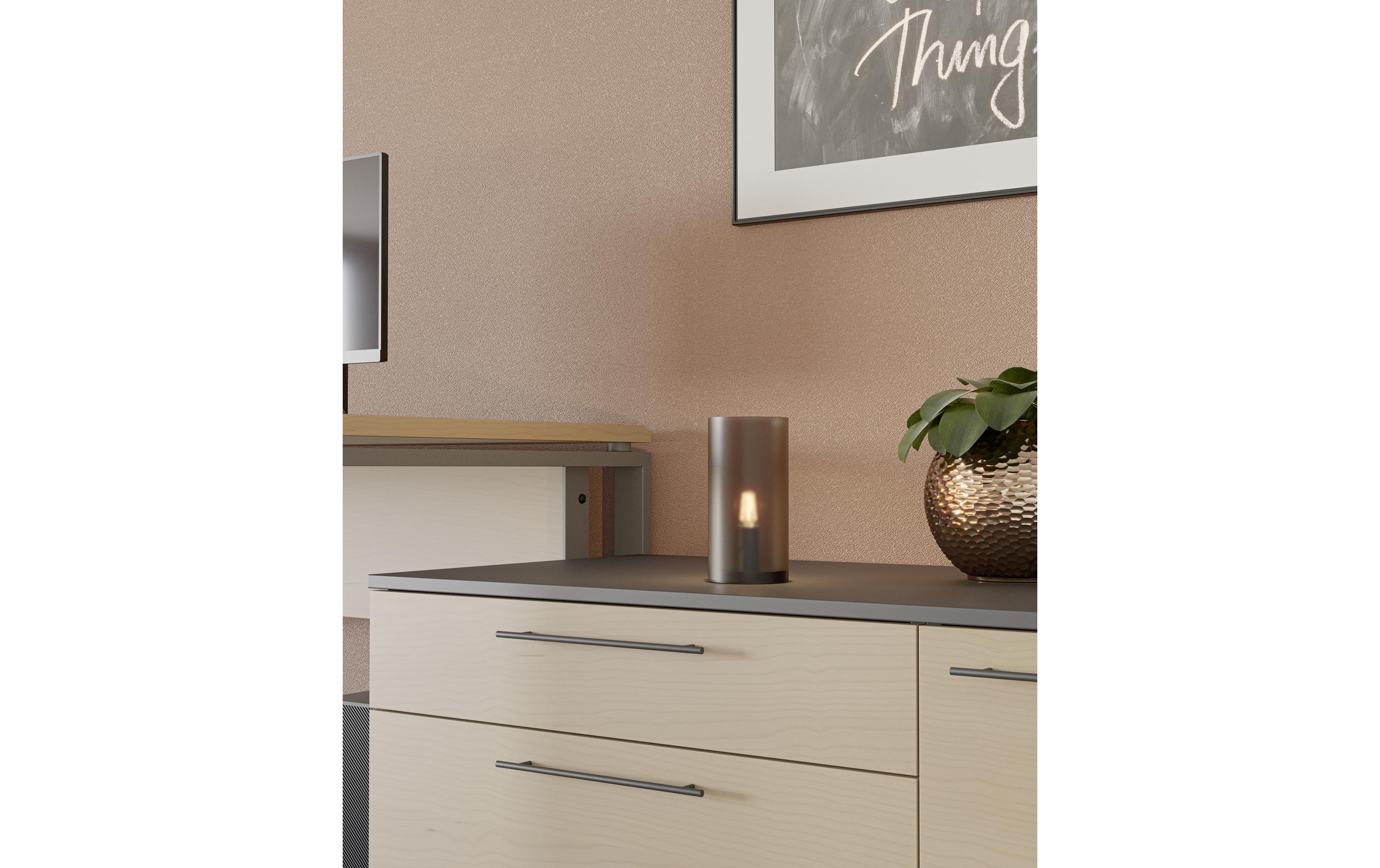 EGLO Leuchten Tischleuchte GEO braun exkl. E14 1x40W