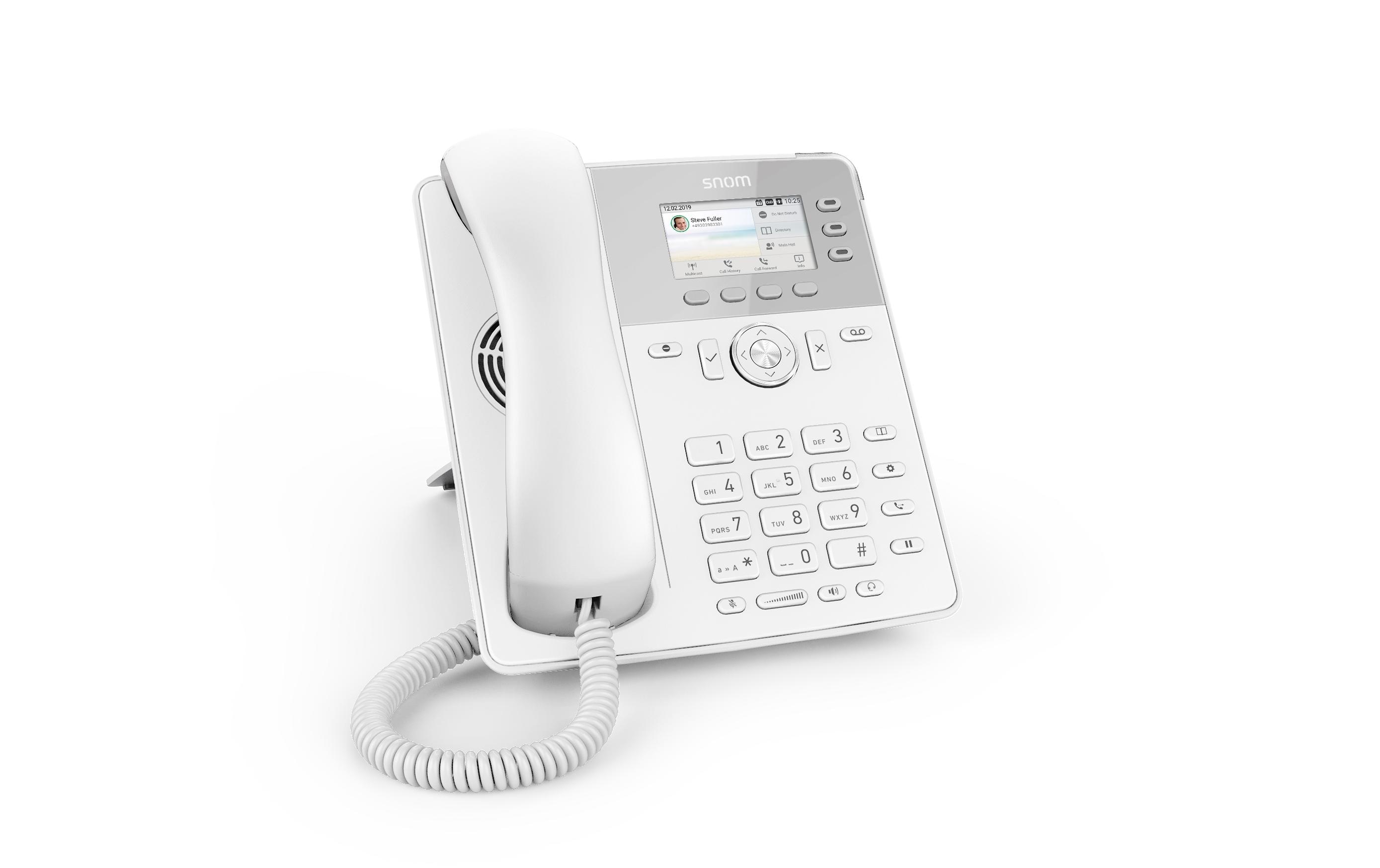 snom Tischtelefon D717 Weiss snom Tischtelefon D717 Weiss