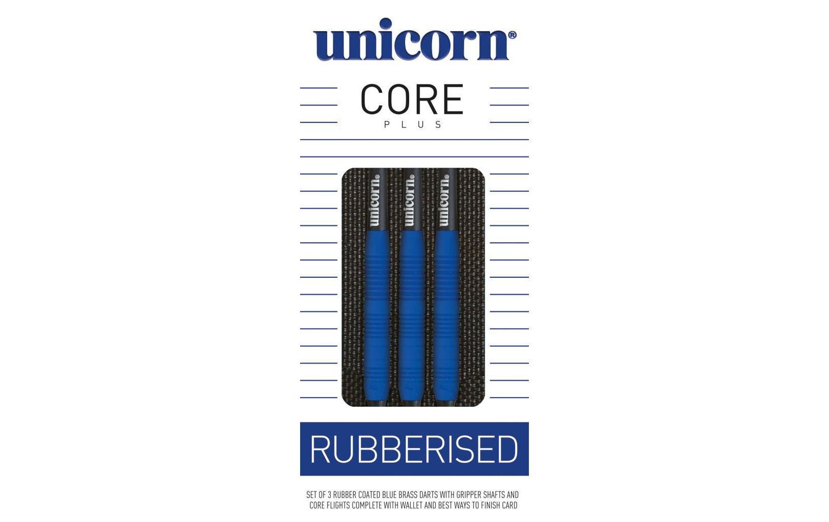 Unicorn Dartpfeile Core Plus Win Blue Brass Unicorn Dartpfeile Core Plus Win Blue Brass