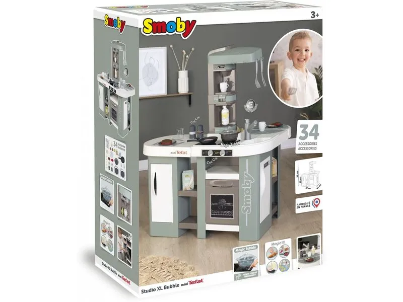 Smoby Tefal Studio Kitchen XL Bubble Smoby Tefal Studio Kitchen XL Bubble