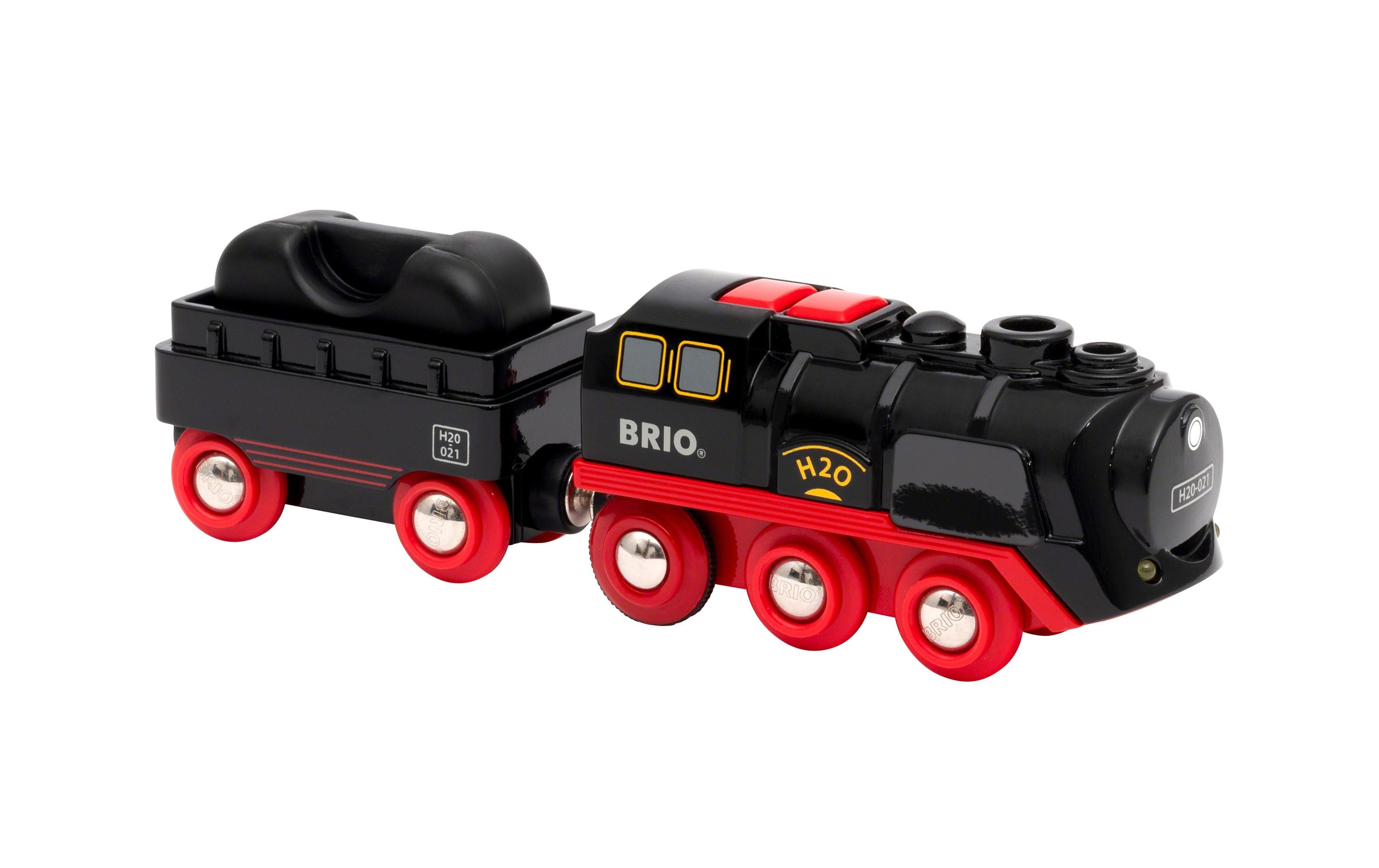 BRIO Eisenbahn Batterie-Dampflok mit Wassertank BRIO Eisenbahn Batterie-Dampflok mit Wassertank