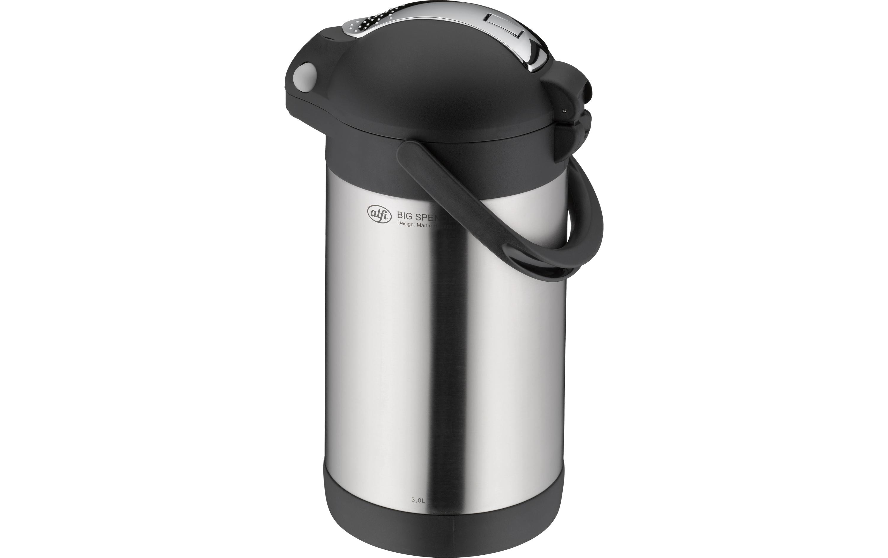 Alfi Thermoskanne Big Spender 3000 ml, Silber