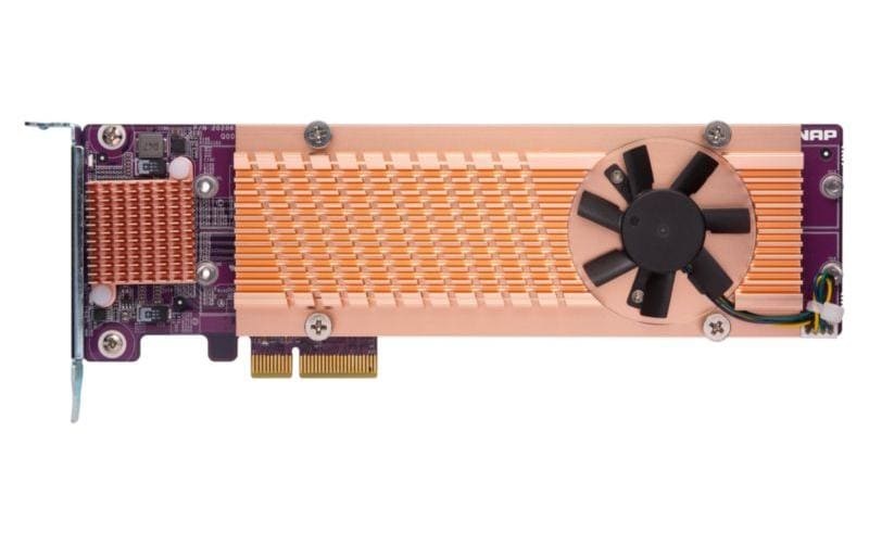 QNAP Erweiterungskarte Quad NVMe SSD M.2 2280 QNAP Erweiterungskarte Quad NVMe SSD M.2 2280