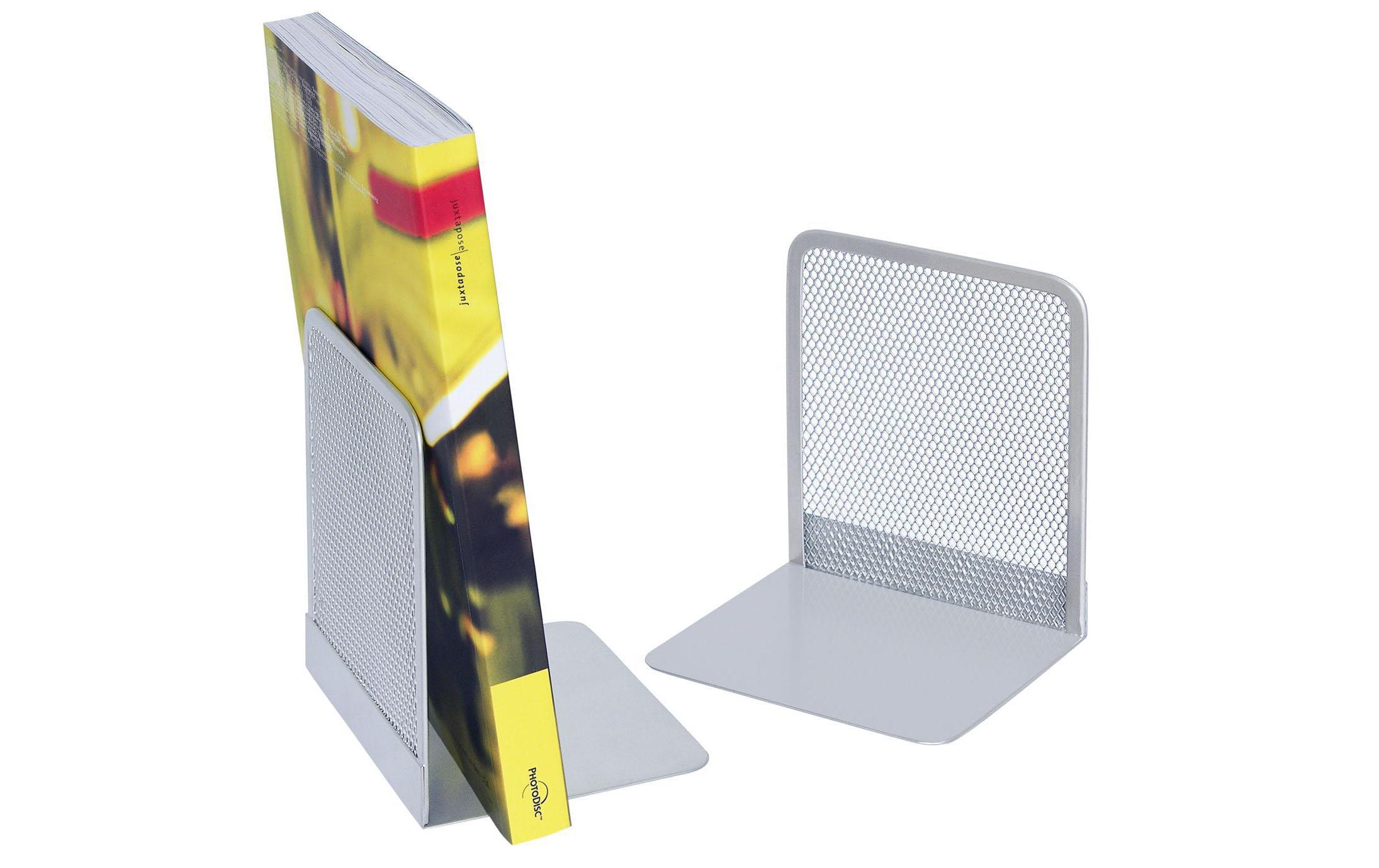 WEDO Buchstützen-Set Office Silber, 2 Stück WEDO Buchstützen-Set Office Silber, 2 Stück
