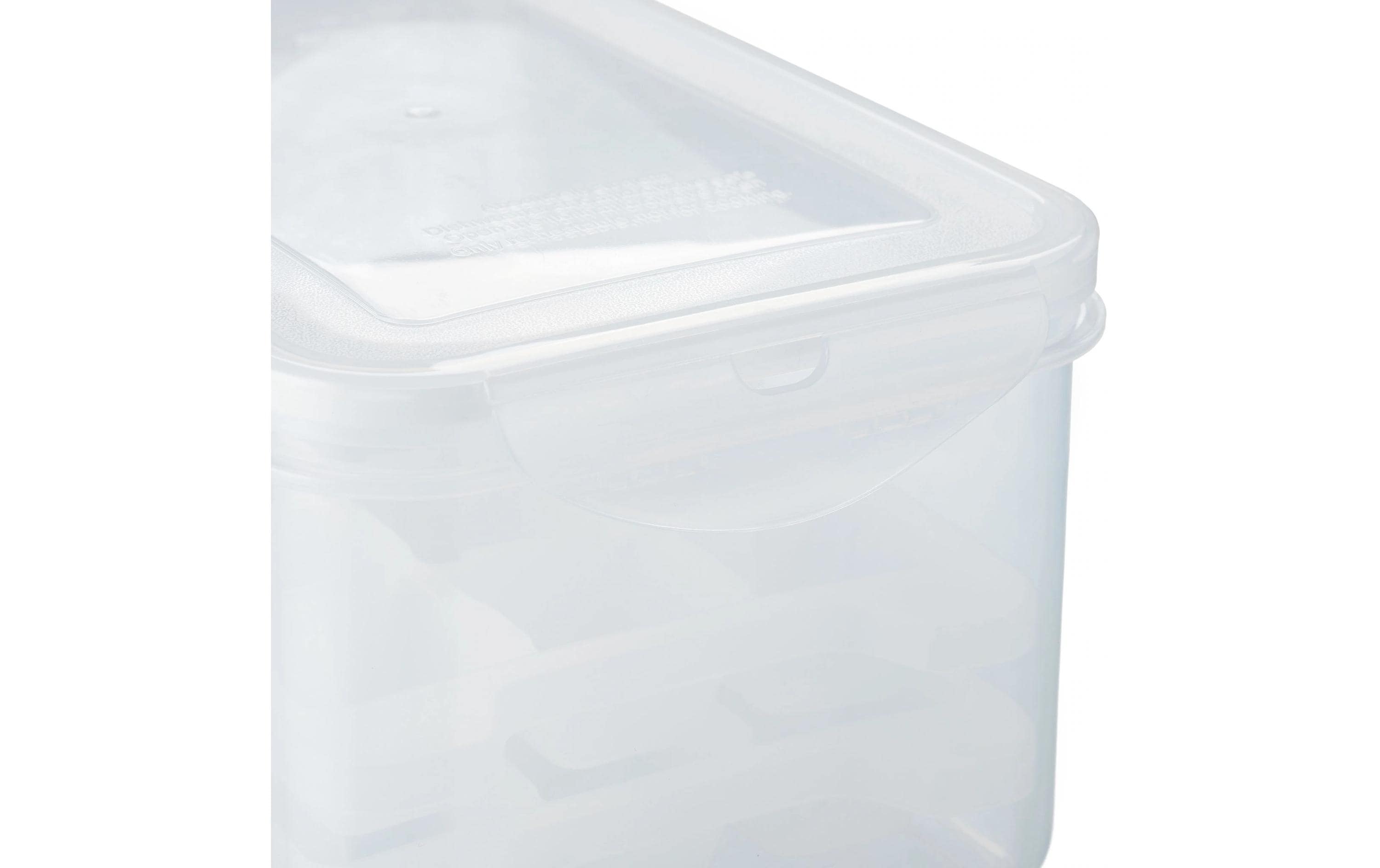 relaxdays Eiswürfelform Transparent/Weiss