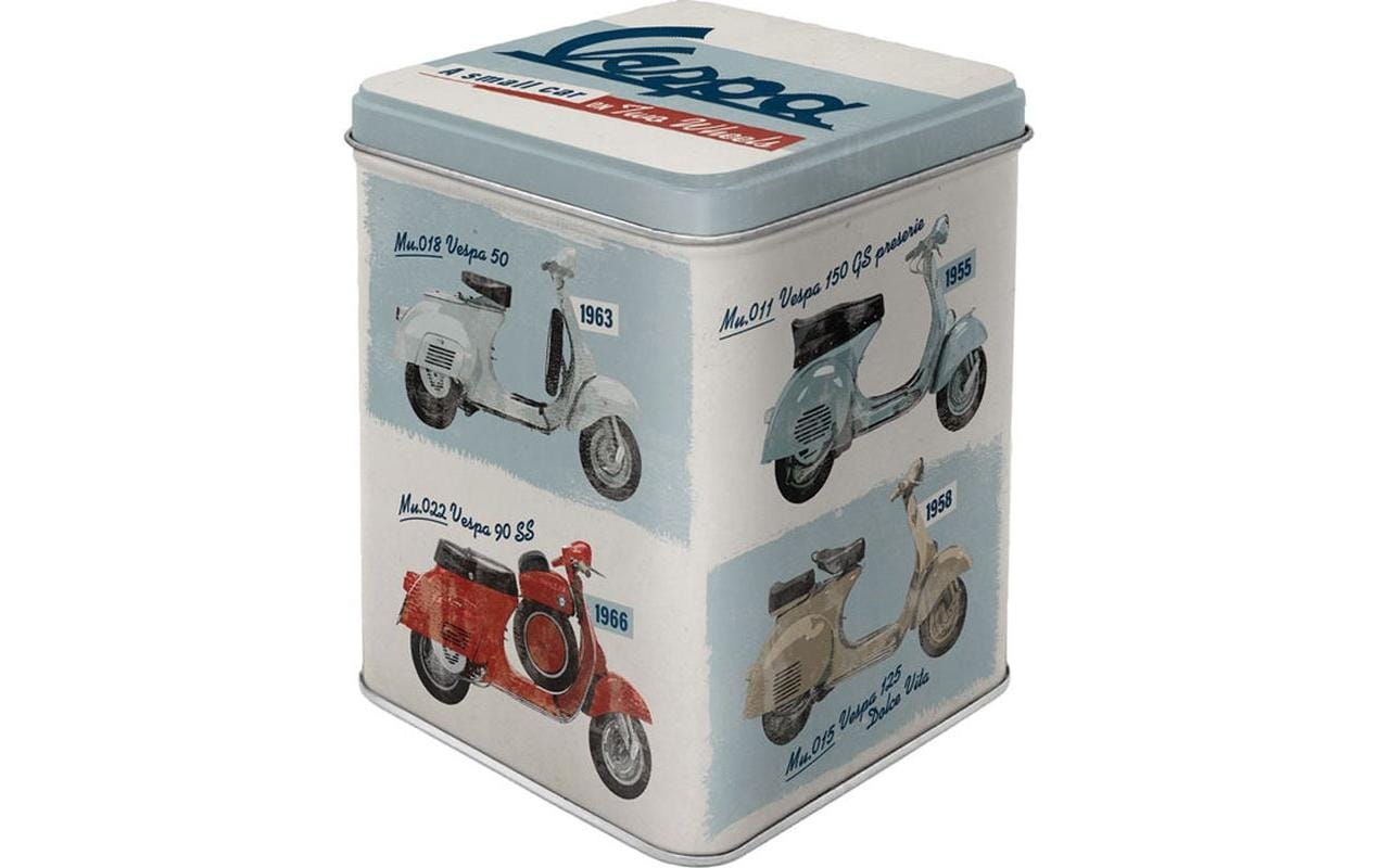 Nostalgic Art Teebeutel-Box Vespa Blau/Rot/Weiss Nostalgic Art Teebeutel-Box Vespa Blau/Rot/Weiss