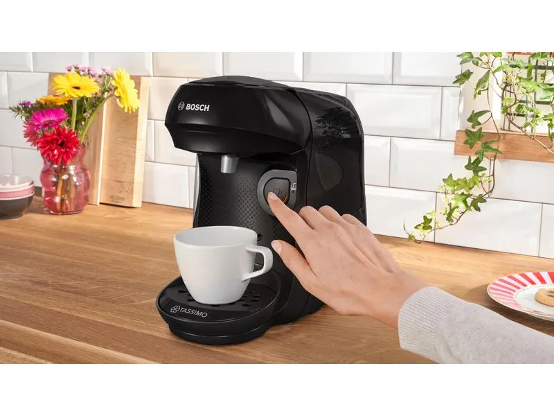 TASSIMO Kapselmaschine Happy friendly Schwarz TASSIMO Kapselmaschine Happy friendly Schwarz