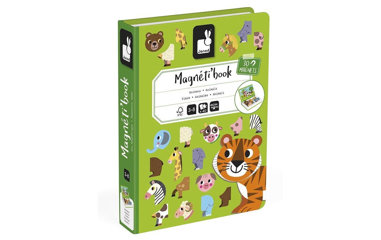 Janod Beschäftigungsspielzeug Magnetbuch Tiere Janod Beschäftigungsspielzeug Magnetbuch Tiere
