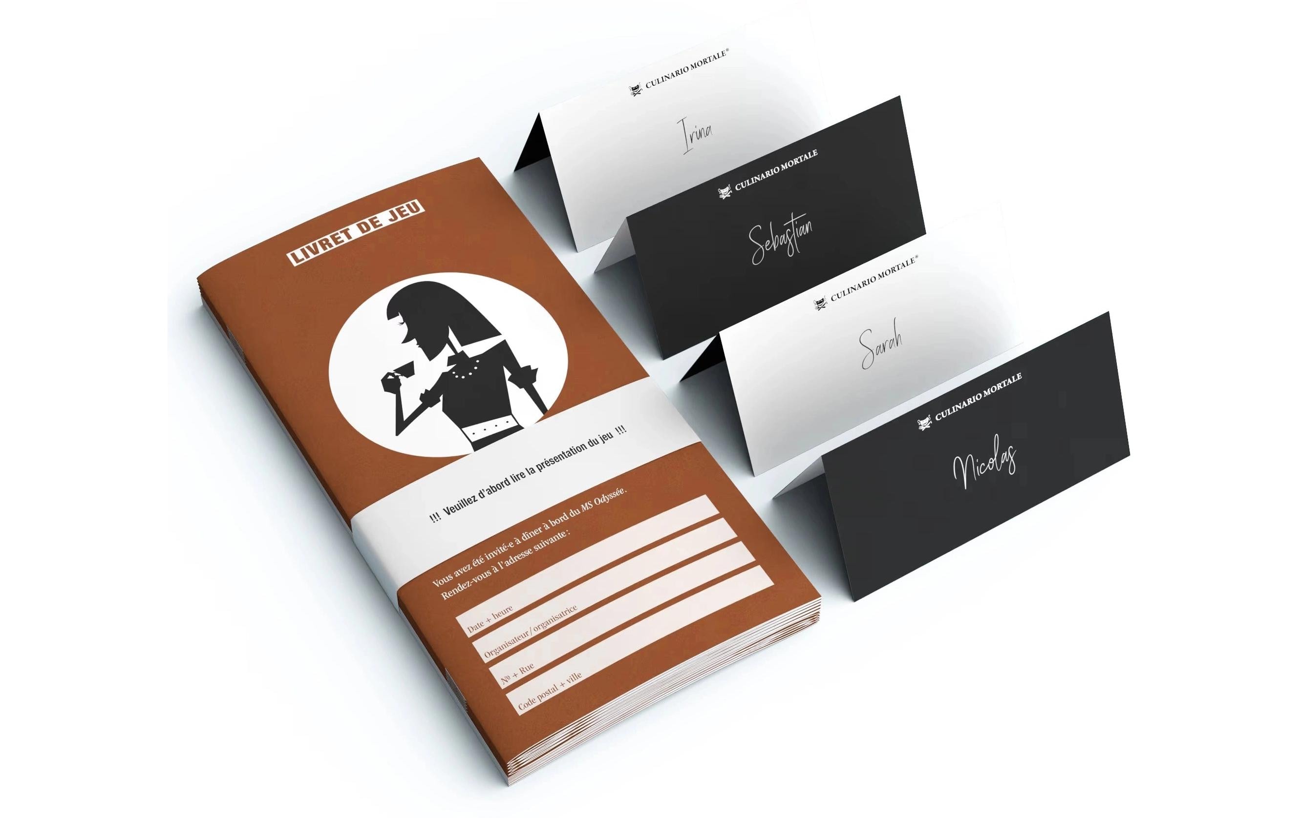 Culinario Mortale Partyspiel Un corps à la mer