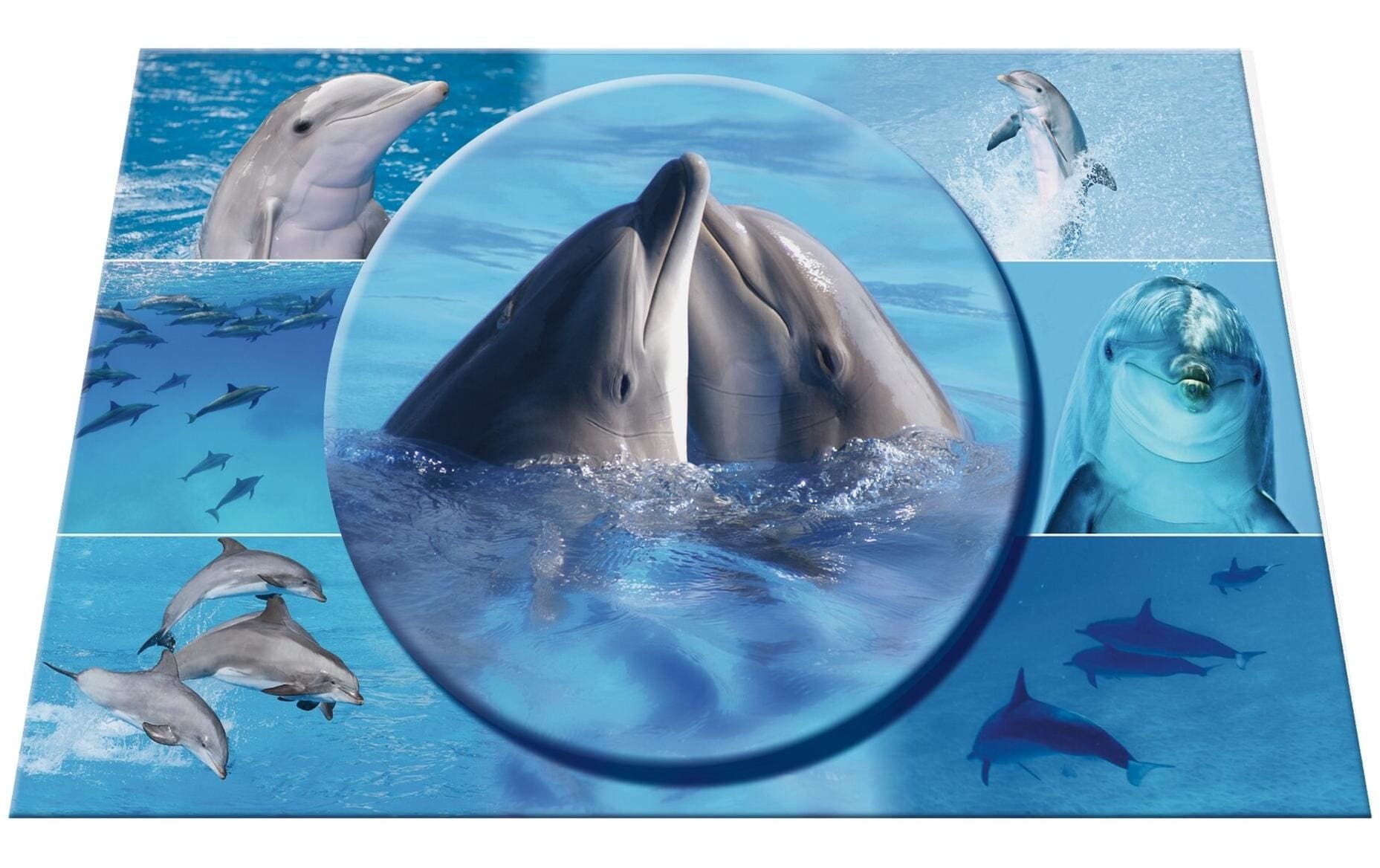 HERMA Schreibunterlage Delphin 55 x 35 cm