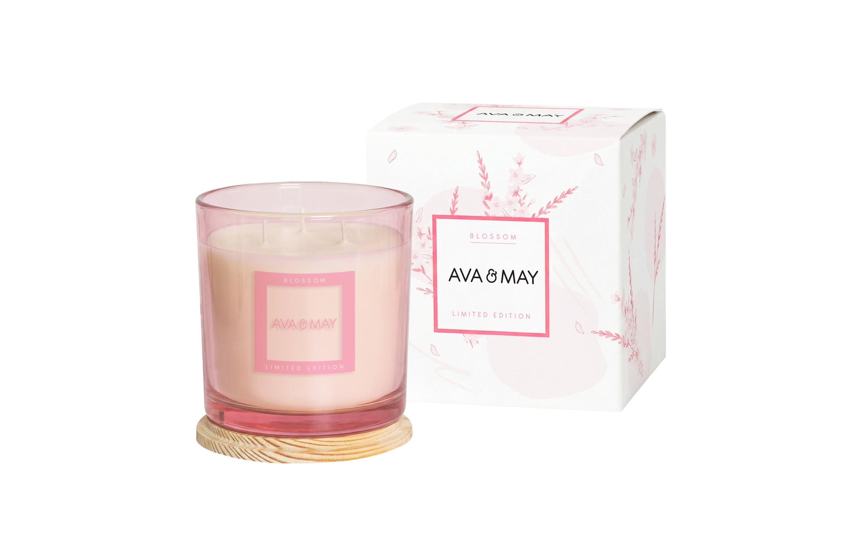 AVA & MAY Duftkerze Blossom 380g