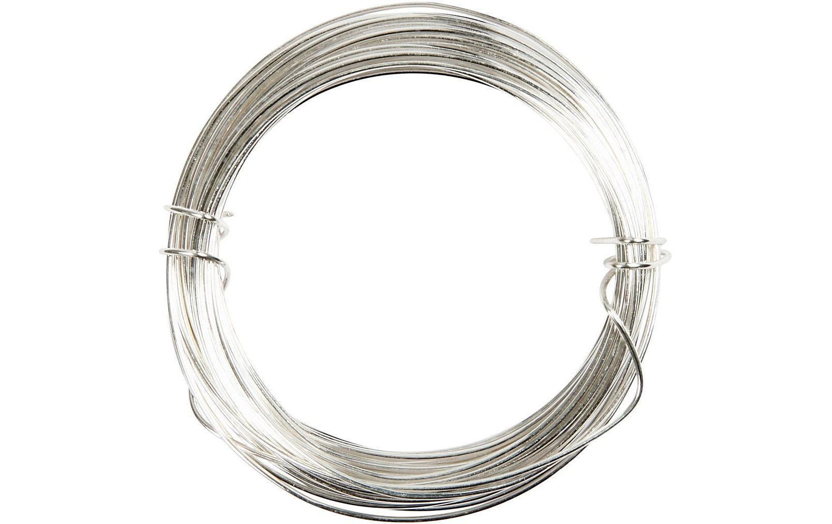 Creativ Company Silberdraht 10 m Versilbert Creativ Company Silberdraht 10 m Versilbert