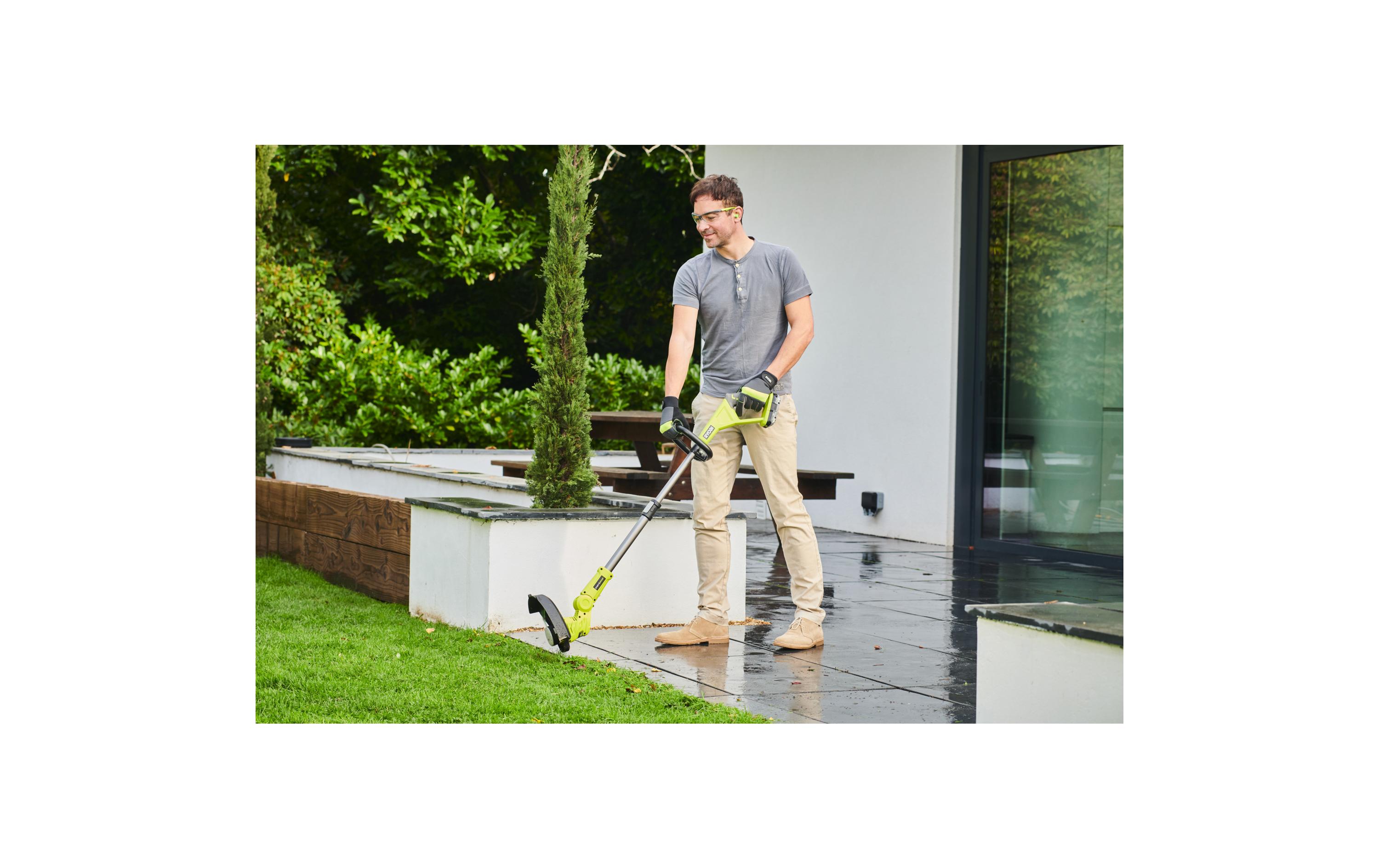 RYOBI Akku-City-Rasenmäher RY18LMC30A-0