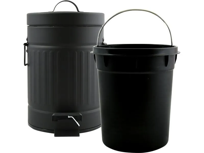 MSV Kosmetikeimer Habana 3 l, Schwarz MSV Kosmetikeimer Habana 3 l, Schwarz