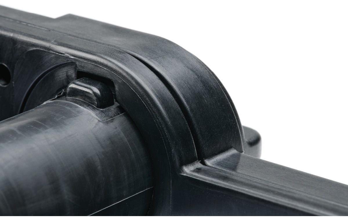 Solis Abklopfbehälter Perfetta Silber/Schwarz