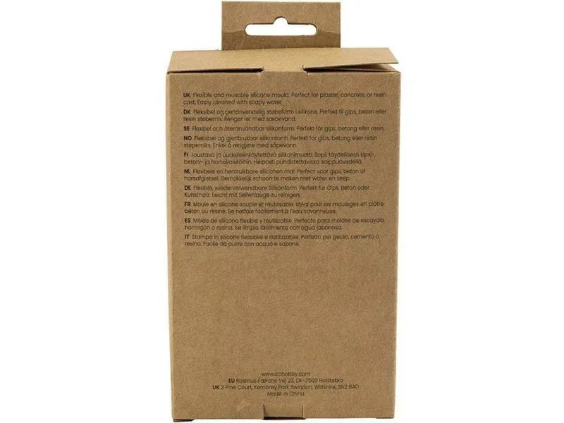 Creativ Company Silikonform Vase und Kerzenhalter