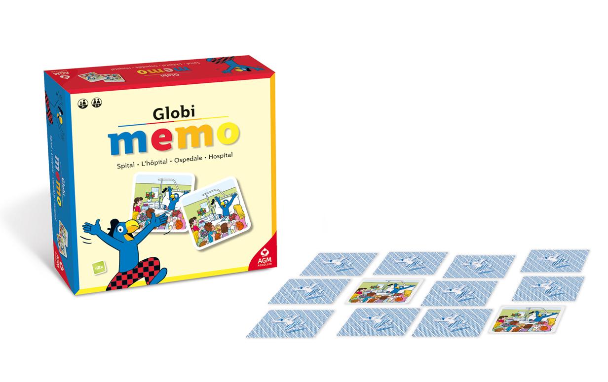 AGM Kinderspiel Globi Memo: Spital