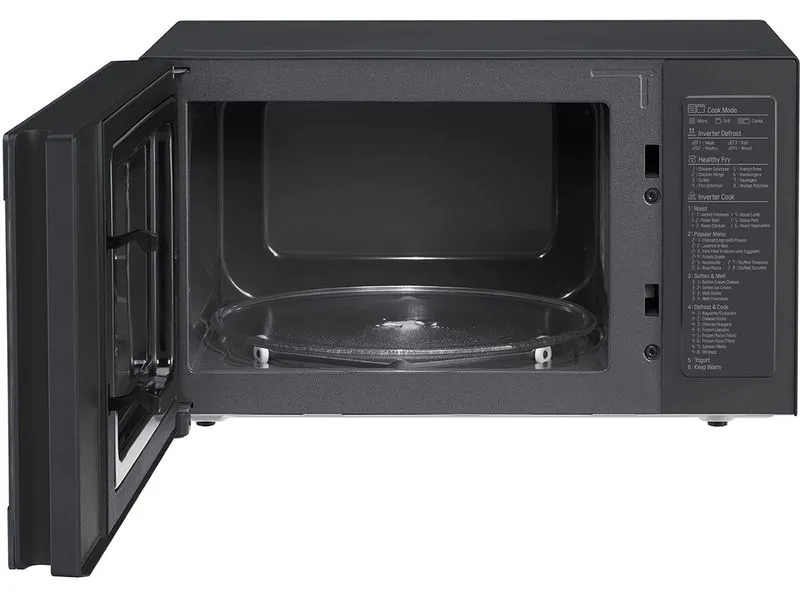 LG Mikrowelle mit Grill MH6565CPB Schwarz