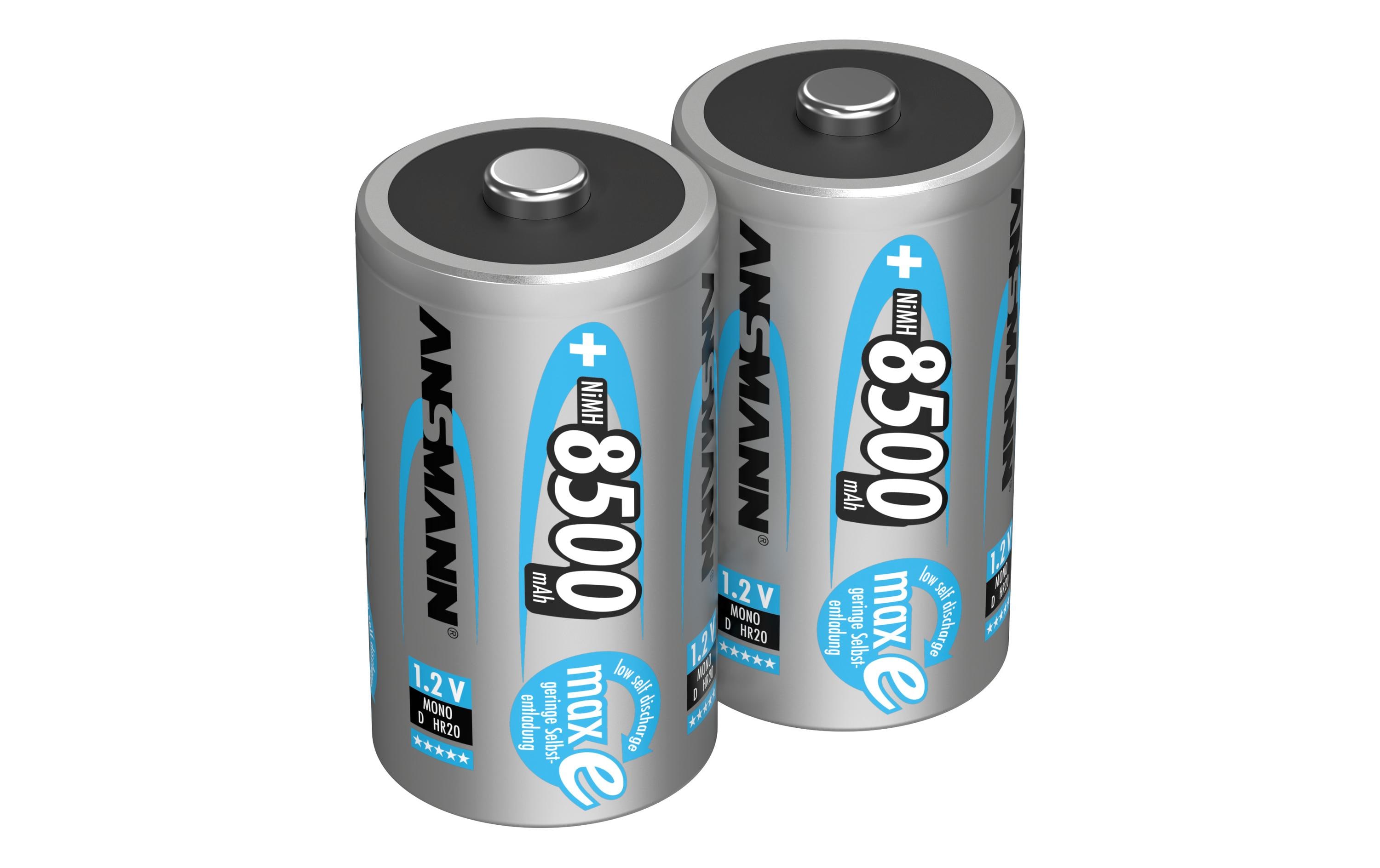 Ansmann Akku 2x D 8500 mAh