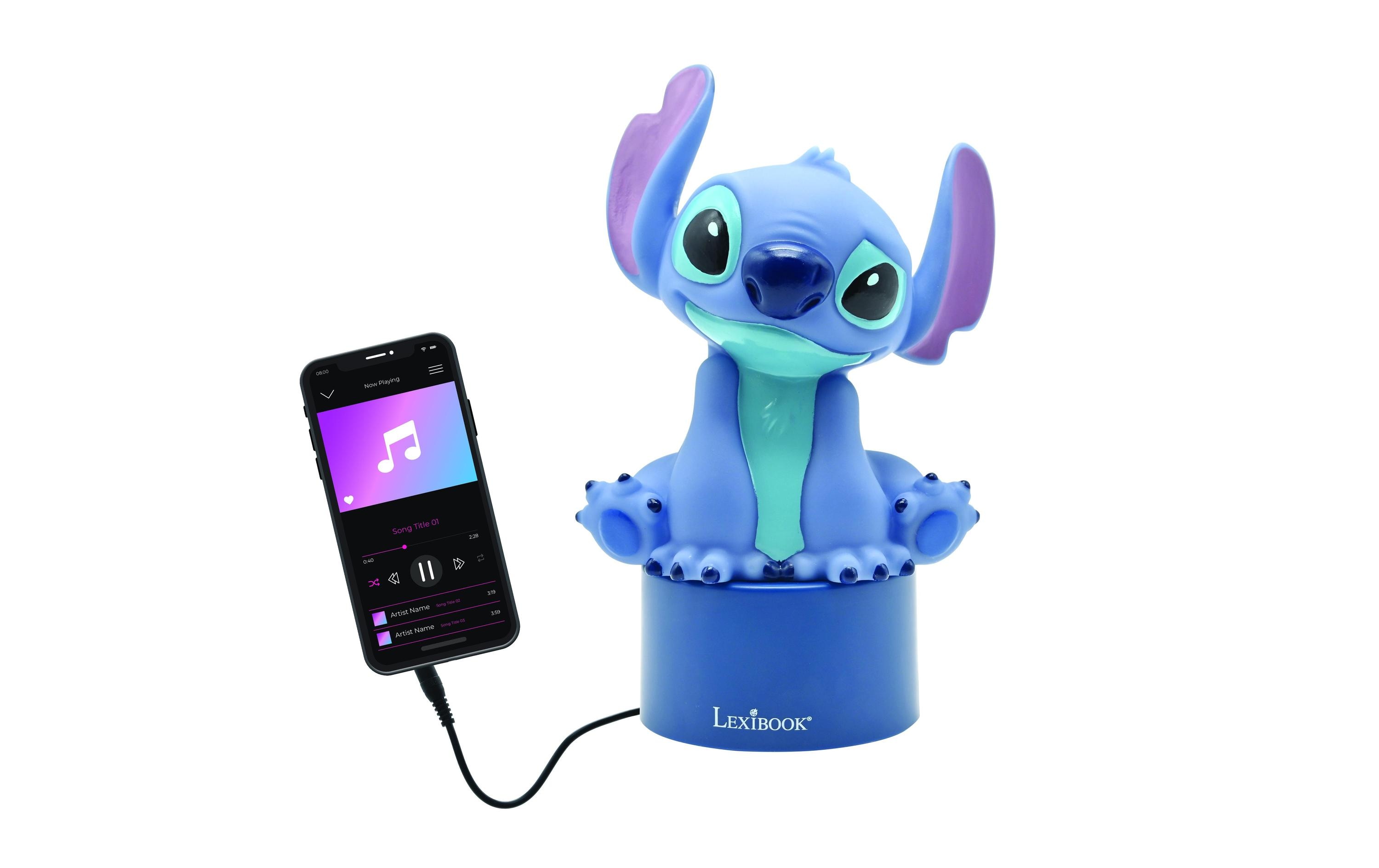Lexibook Stitch Nachtlicht-Lautsprecher Blau/Türkis Lexibook Stitch Nachtlicht-Lautsprecher Blau/Türkis