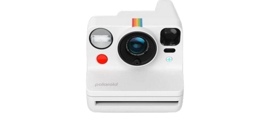 Polaroid Fotokamera Now Gen 3 + Color Film Bundle Weiss