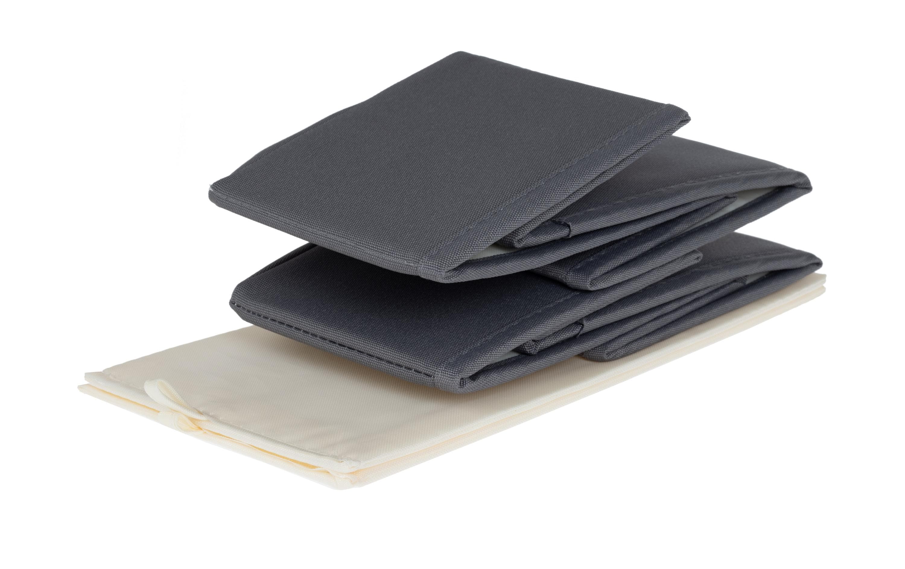 COCON Aufbewahrungsbox M Grau, 2 Stück