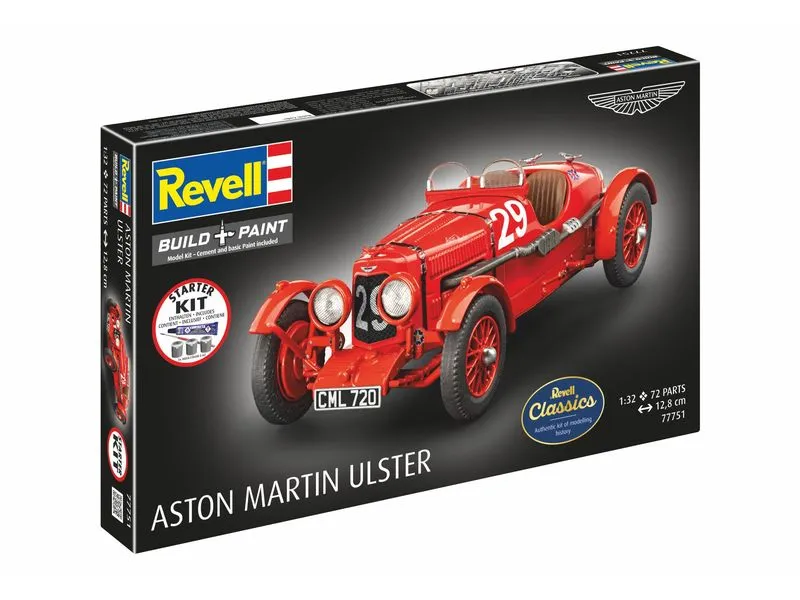 Revell Starter Kit Aston Martin Ulster 1:32
