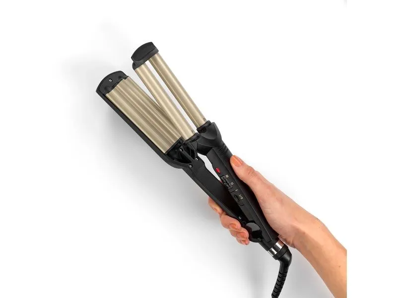 Babyliss Welleneisen Easy Waves C260E Titan-Keramik Schwarz Babyliss Welleneisen Easy Waves C260E Titan-Keramik Schwarz