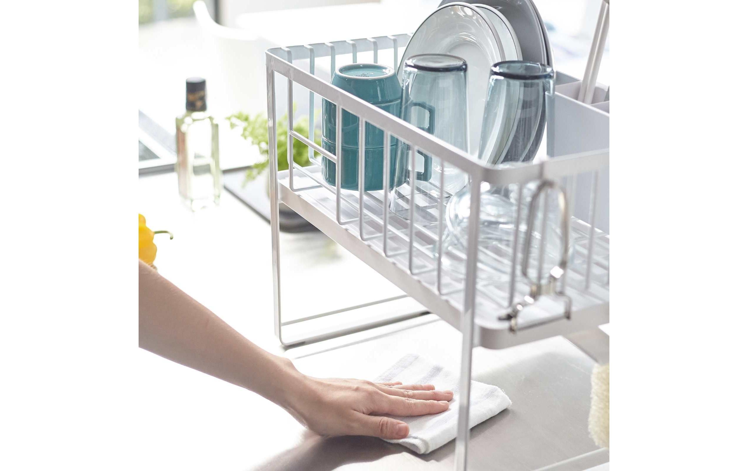 Yamazaki Abtropfgestell Tower Weiss