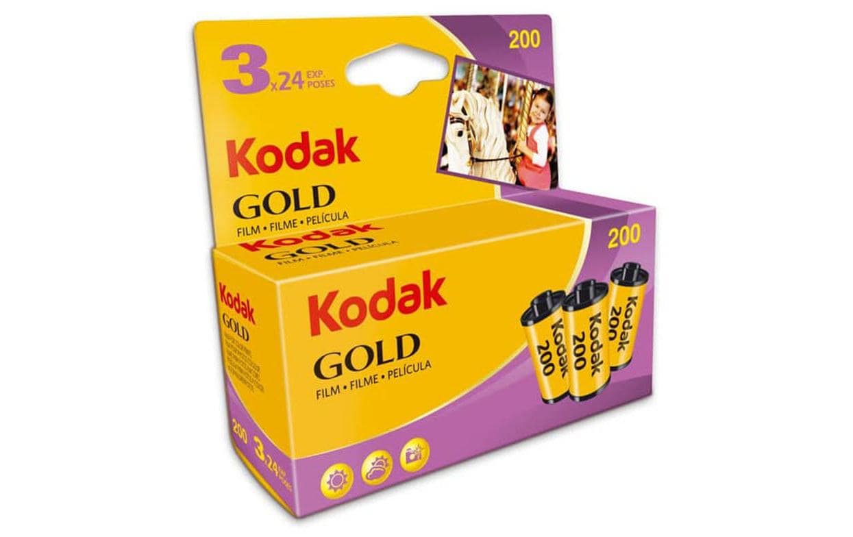 Kodak Analogfilm Gold 135/24 3er-Pack