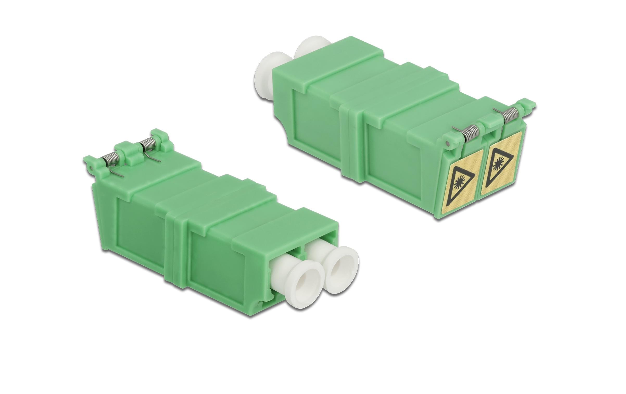 Delock LWL-Kupplung LC – LC Duplex Singlemode 4 Stück