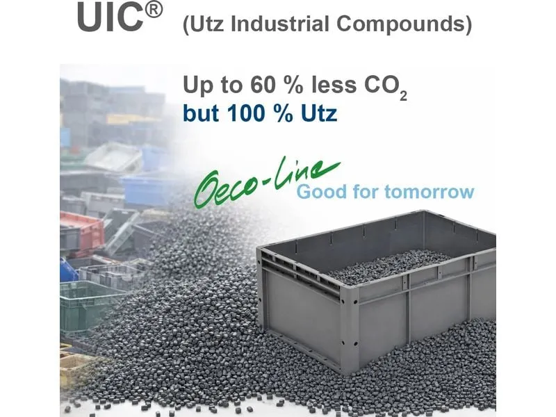 Utz Stapelbehälter Oeco-Line Dunkelgrau 300 x 200 x 117 mm Utz Stapelbehälter Oeco-Line Dunkelgrau 300 x 200 x 117 mm