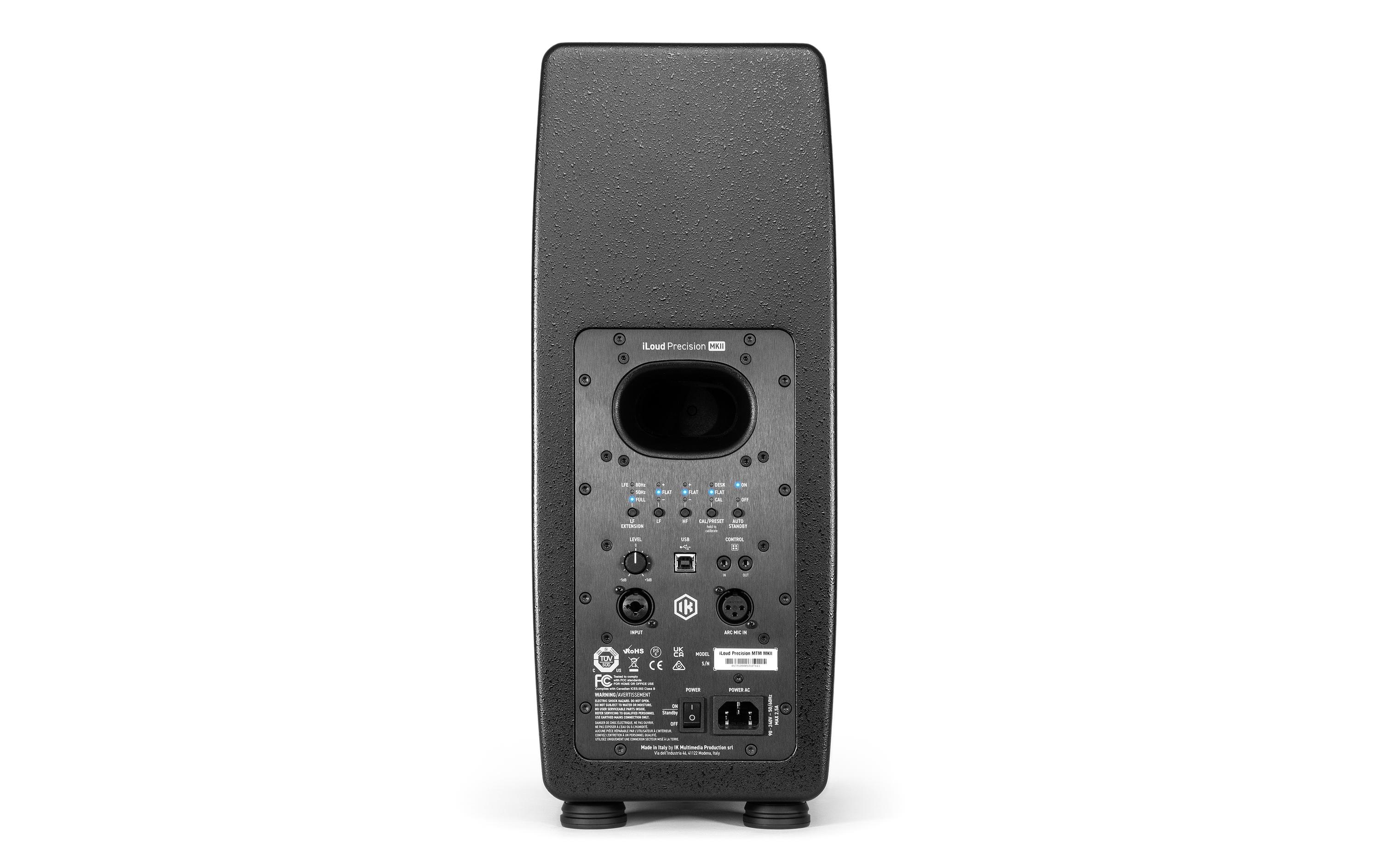 IK Multimedia Studiomonitor iLoud Precision MTM MKII Schwarz