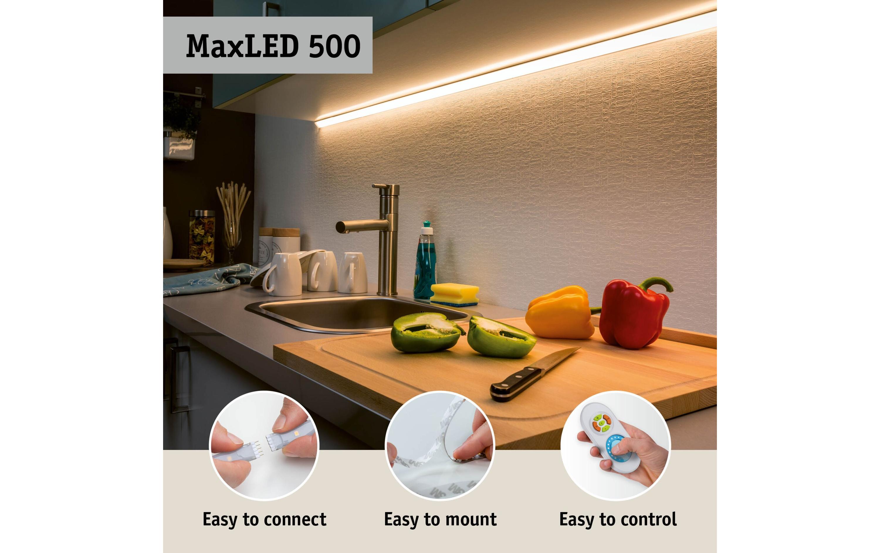 Paulmann MaxLED 500 LED Strip RGBW inkl. Adapterkabel 10 m