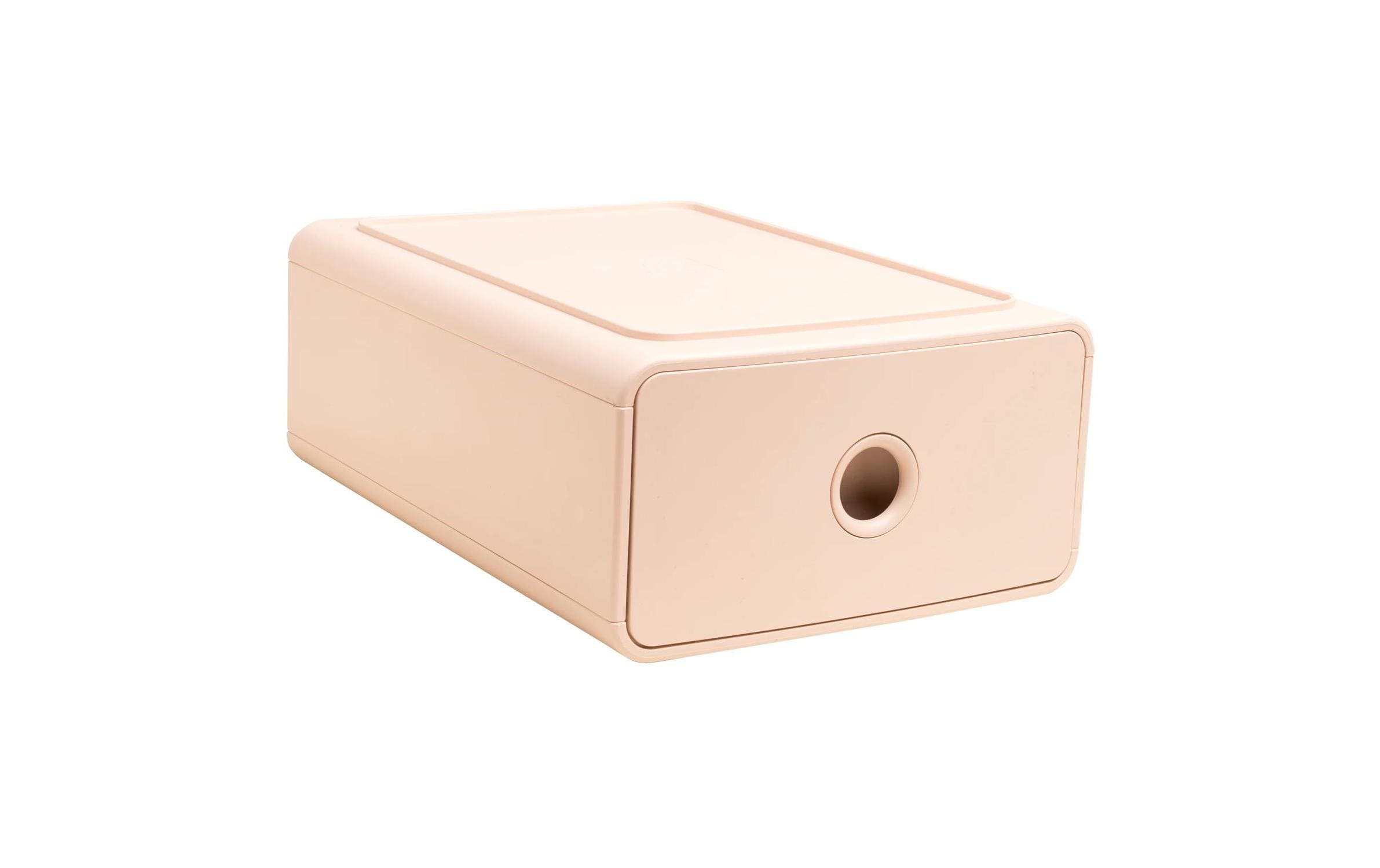 Exacompta Schubladenbox Tiny Box Skandi, 1 Schublade, A5+, Hellrosa Exacompta Schubladenbox Tiny Box Skandi, 1 Schublade, A5+, Hellrosa