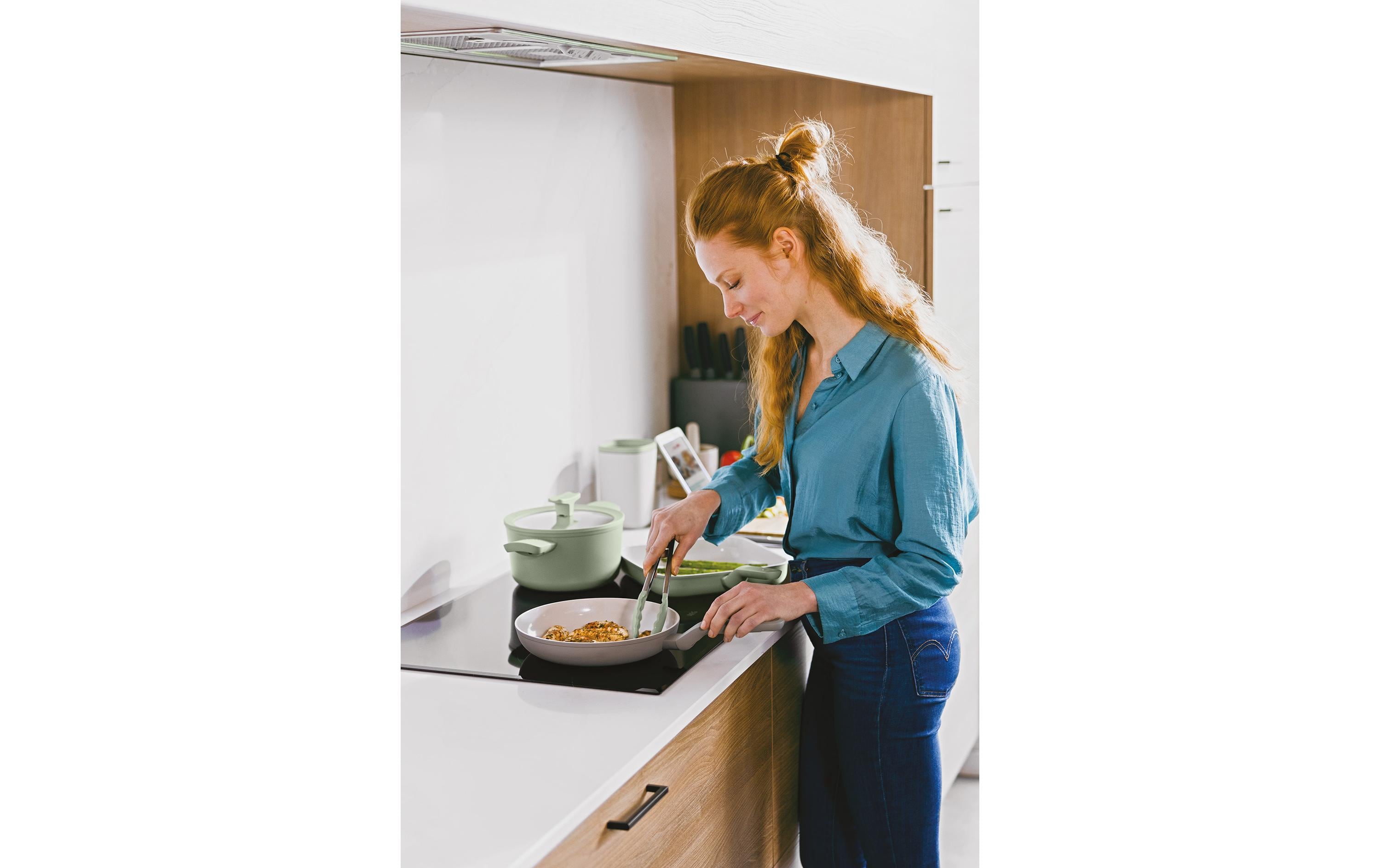 BergHOFF Küchenzange Leo Balance Sage 27 cm Grün