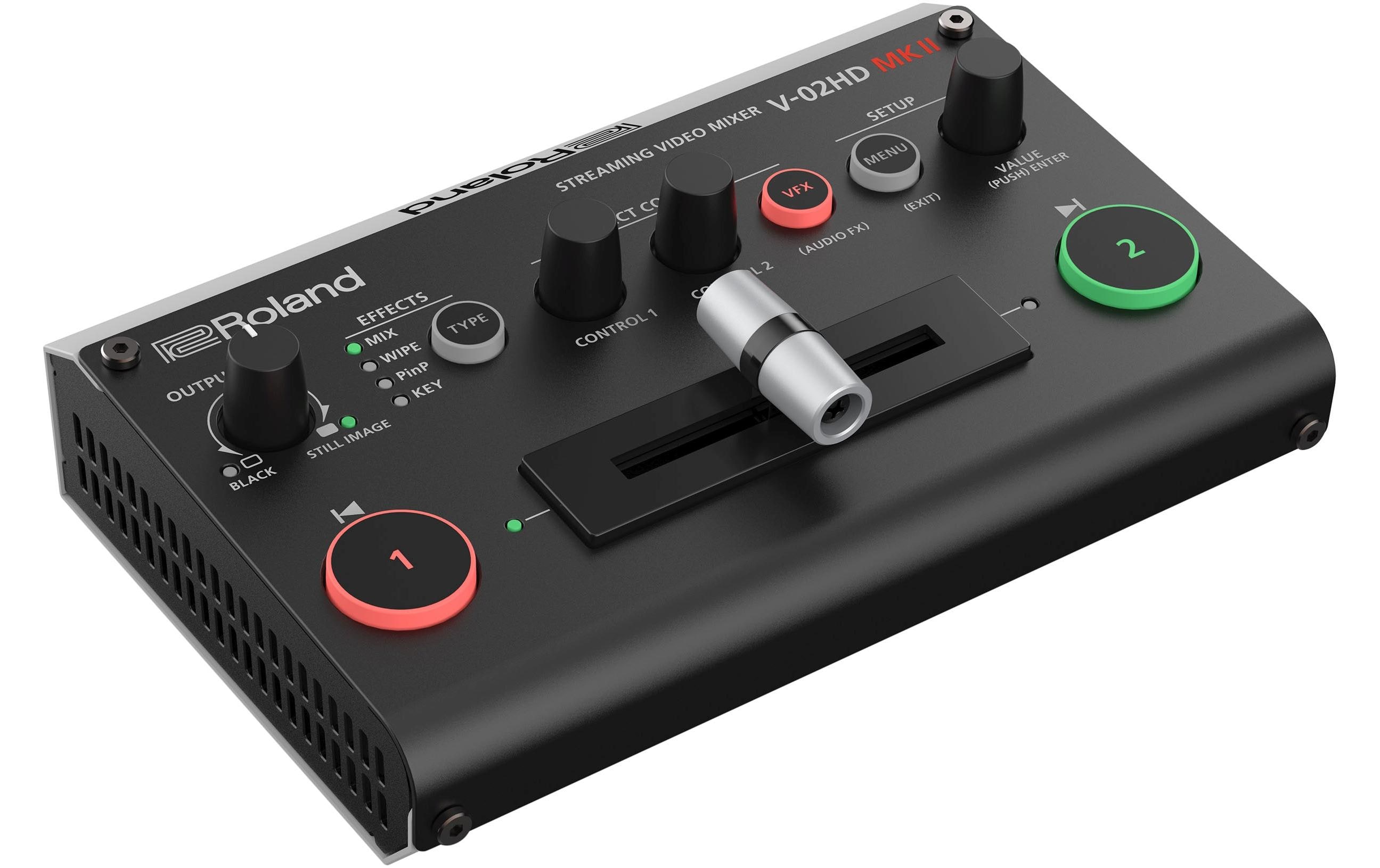 Roland Bildmischer V-02HD MK II Streaming Video Mixer Roland Bildmischer V-02HD MK II Streaming Video Mixer