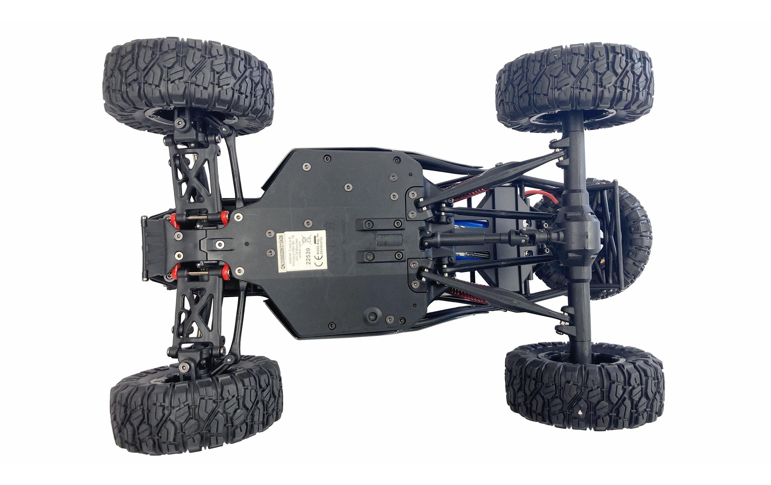 Amewi Buggy Dark Rampage 4WD, Grau 1:12, RTR Amewi Buggy Dark Rampage 4WD, Grau 1:12, RTR