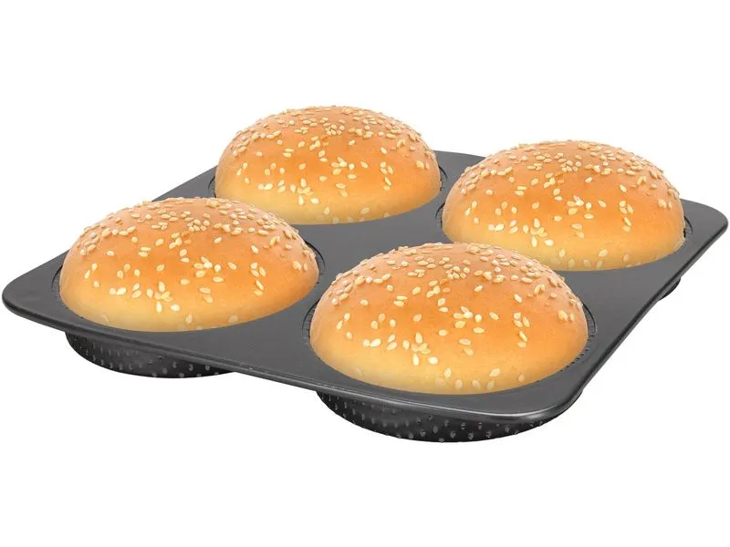 Nouvel BBQ Burgerbrötchen-Blech 28 x 28 x2.7 cm