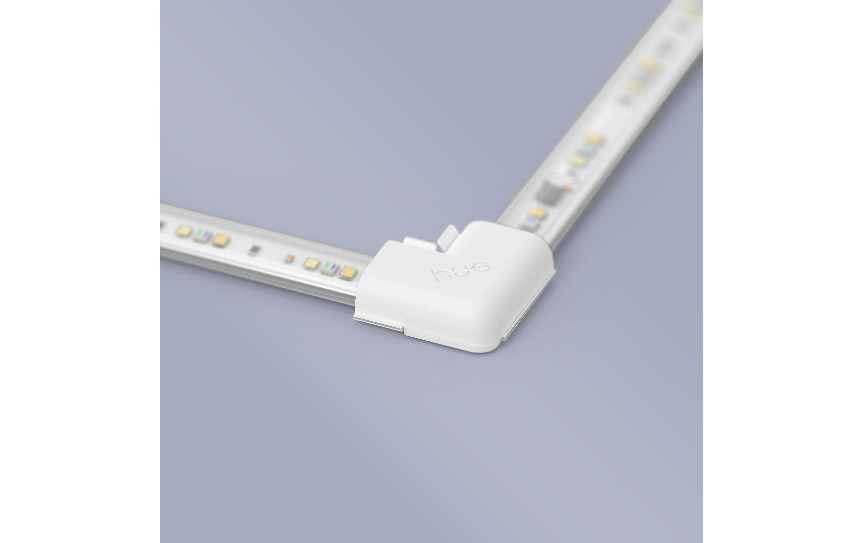 Philips Hue Flux Gradient Lightstrip Eckverbinder, Schwarz, 4 Stück