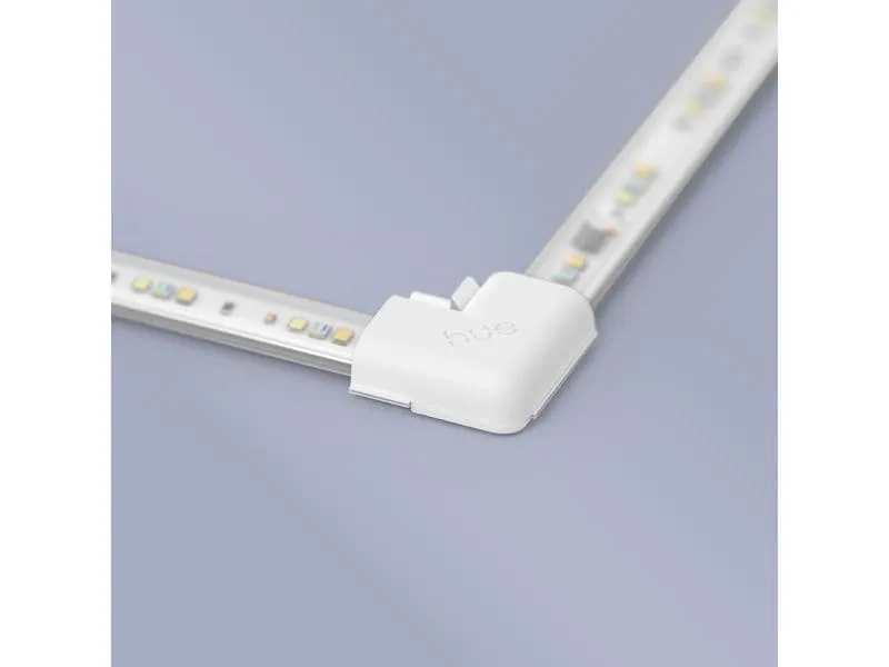 Philips Hue Flux Gradient Lightstrip Eckverbinder, Schwarz, 4 Stück