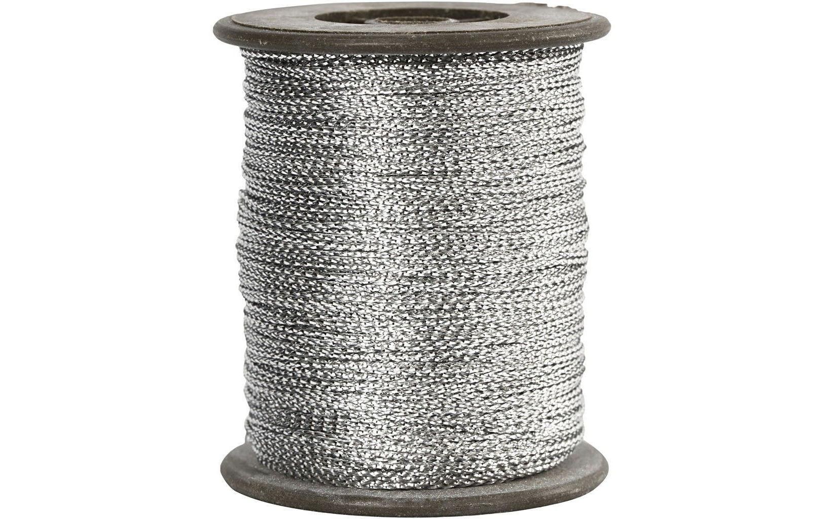 Creativ Company Anhängerband 0.5 mm x 100 m, Silber Creativ Company Anhängerband 0.5 mm x 100 m, Silber