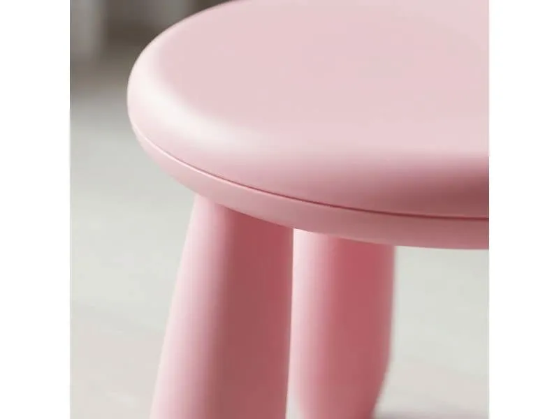 relaxdays Kindersitzhocker Rosa