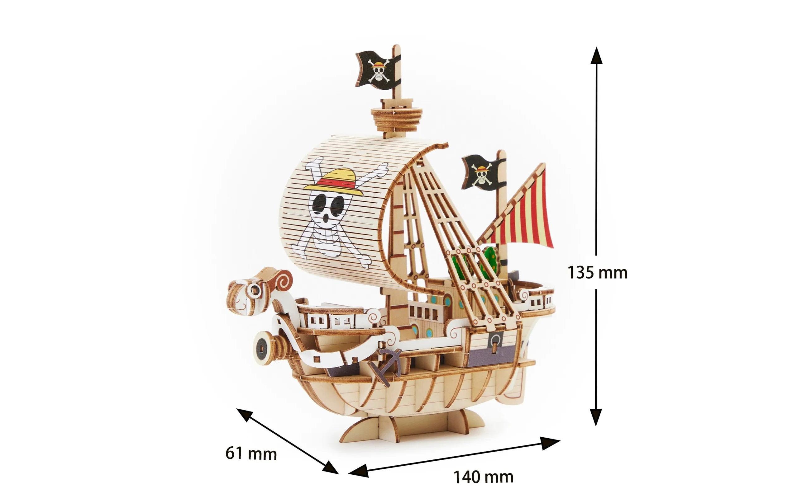 Giiker Bausatz One Piece Going Merry 88 Teile